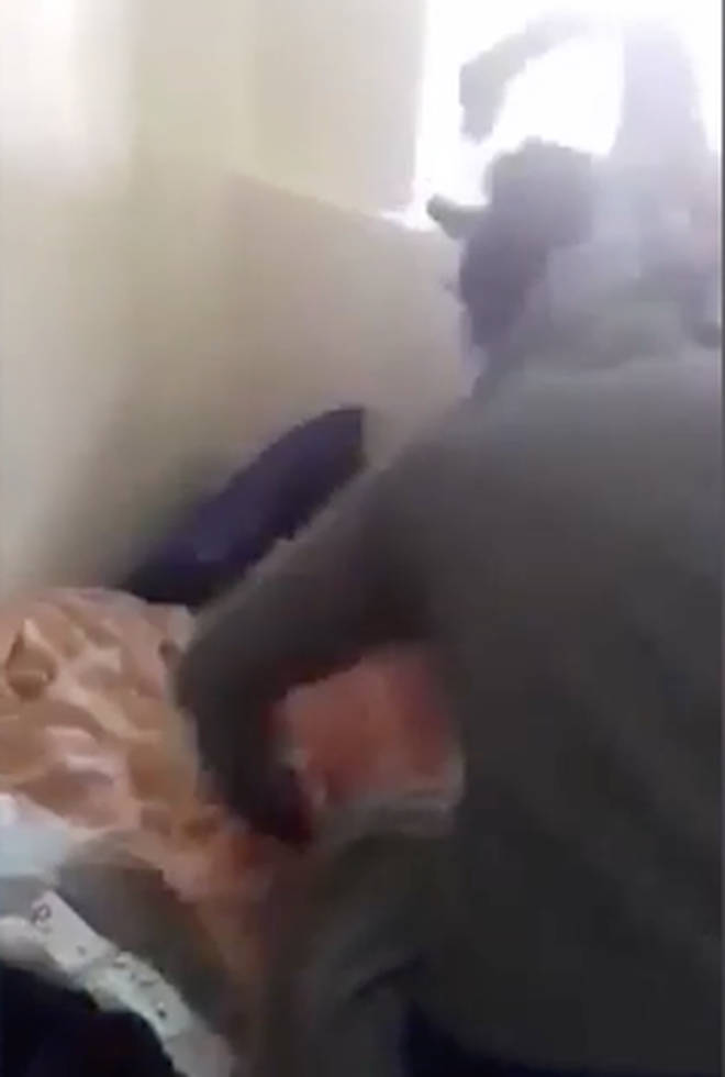The brutal prison beating filmed on an illegal mobile phone