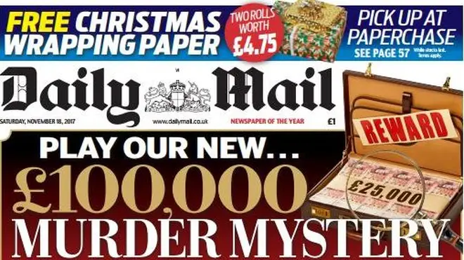 The Paperchase promotion in the Daily Mail
