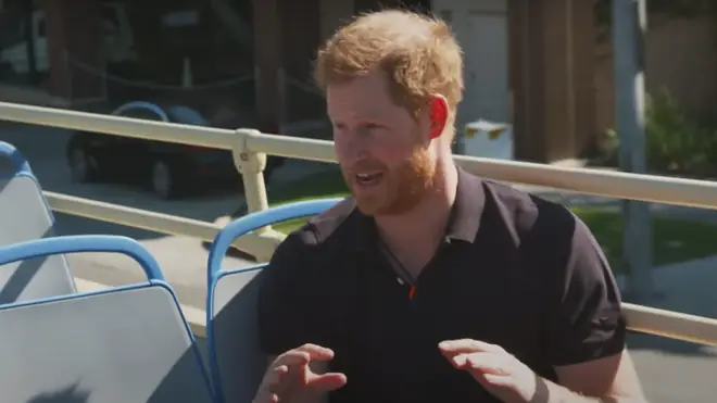 Prince Harry said he will continue public service "wherever I am in the world"