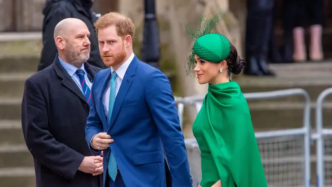 Prince Harry said he and Meghan will continue their roles in public life