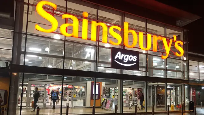 A Sainsburys and Argos store