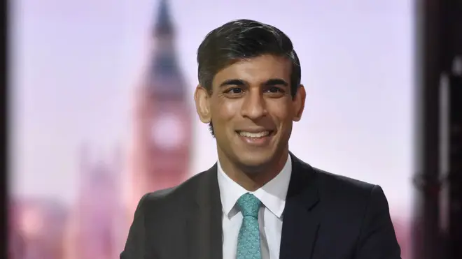 Chancellor Rishi Sunak on The Andrew Marr Show