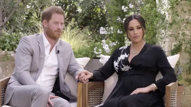 Prince Harry has told Oprah he "feared history repeating itself" with Meghan