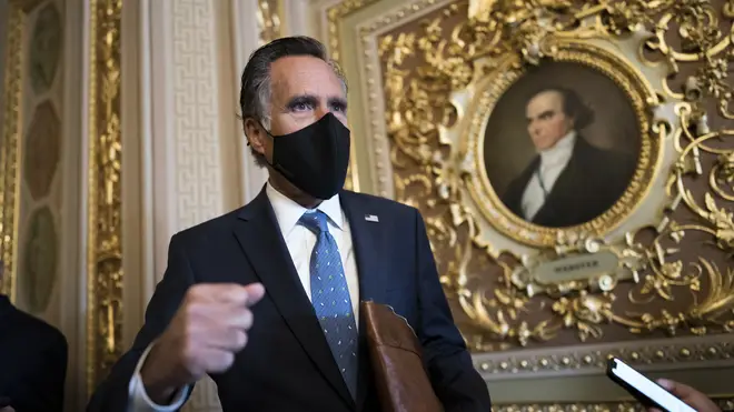Mitt Romney in mask