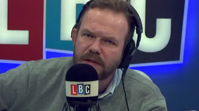 James O'Brien had to educate the female caller over sexual harassment