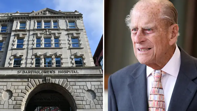 Prince Philip has had a successful heart procedure at St Barts