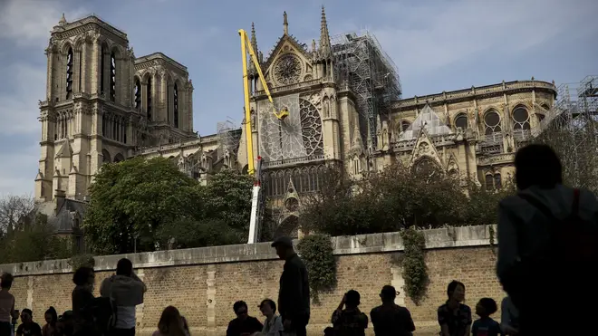 France Notre Dame Spire