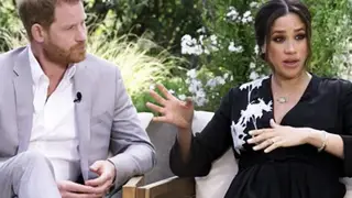 Meghan and Harry's interview with Oprah was aired last night
