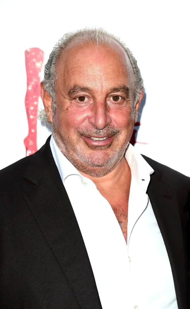 Sir Philip Green denies the allegations