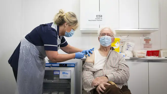 The coronavirus vaccine appears to be reducing deaths in the over-80s