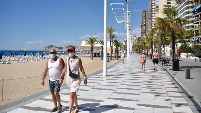 Brits could be back in Benidorm within a couple of months if Spain gives vaccine passports the green light