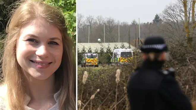A police officer has been arrested on suspicion of the murder of missing Sarah Everard