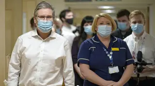 Labour Leader Sir Keir Starmer plans to win over voters by focusing on the 1% NHS pay rise
