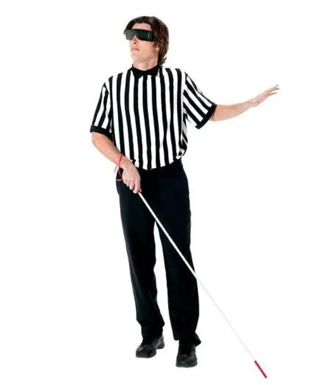 Amazon's Blind Referee Halloween costume