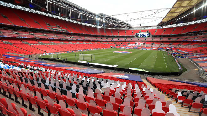 The FA Cup final at Wembley is the most high-profile event that will be used to rest the return of fans