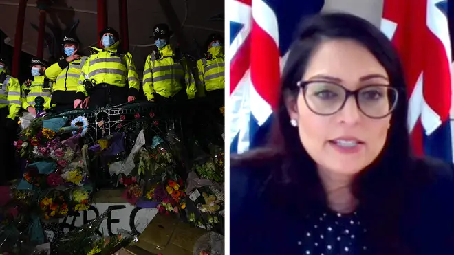 Priti Patel&squot;s policing bill is coming under intense scrutiny after the "disproportionate" policing of a Sarah Everard vigil on Saturday.