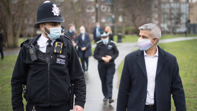 Sadiq Khan has called for an independent probe into the policing of the Sarah Everard vigil