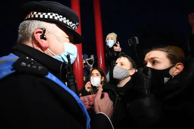 London Mayor Sadiq Khan also asked the IOPC to investigate the actions of officers at a vigil for Sarah Everard on Saturday evening, over complaints they were too heavy-handed with attendees