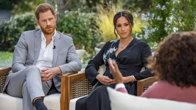 Harry and Meghan's interview "would not have run" if Prince Philip had died, a friend of Meghan has said