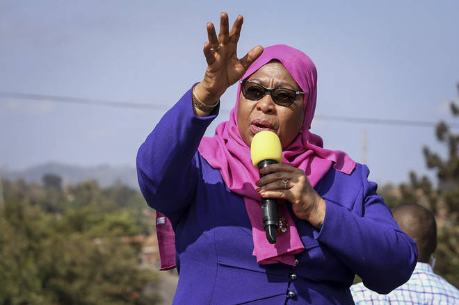 Tanzania's Vice President Samia Suluhu confirmed the leader's death on Wednesday