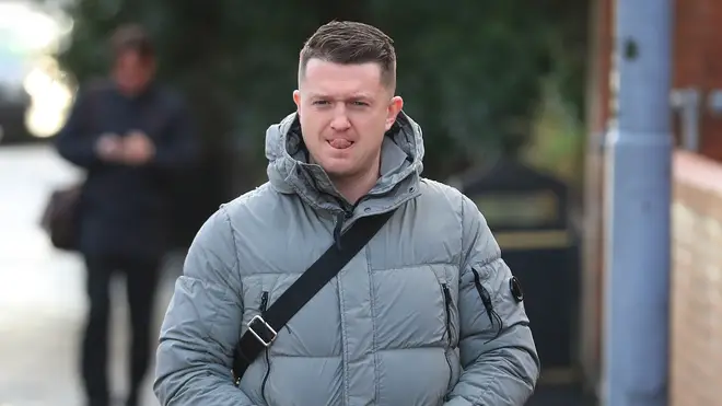 Tommy Robinson threatened to falsely accuse a journalist's partner of being a paedophile
