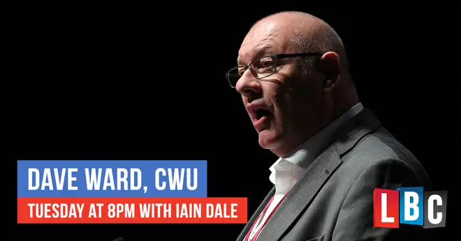 Dave Ward is on LBC this evening