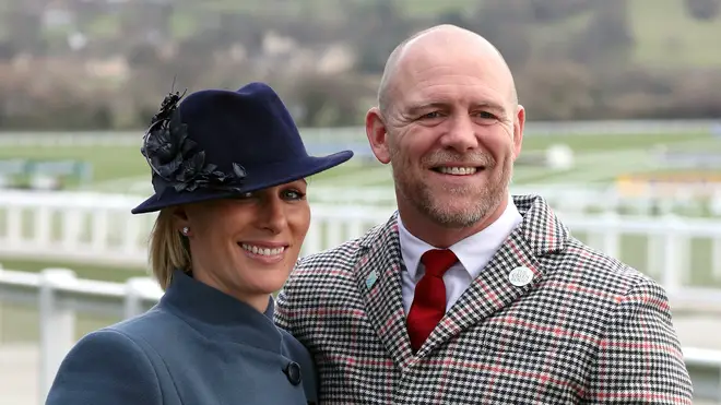 Zara Tindall had to give birth on the bathroom floor, her husband Mike has revealed.