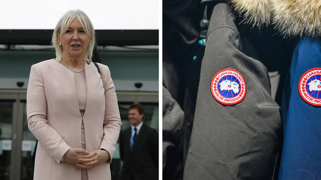 A copy of Health Minister Nadine Dorries' card was used to try and buy a Canada Goose designer jacket. File phoeo.