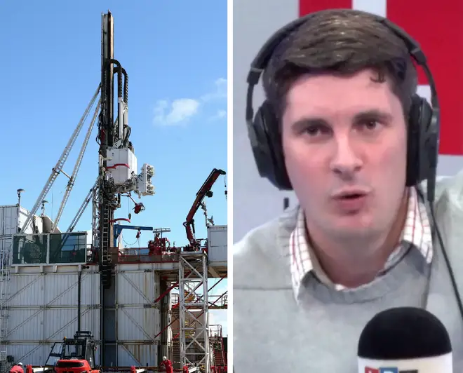 Tom Swarbrick had to intervene as two guests rowed over fracking