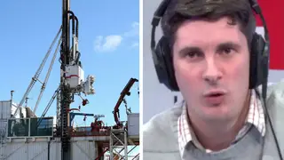Tom Swarbrick had to intervene as two guests rowed over fracking