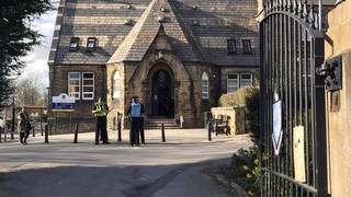 Batley Grammar School in West Yorkshire has been criticised for showing an "inappropriate" cartoon of the Prophet Muhammad
