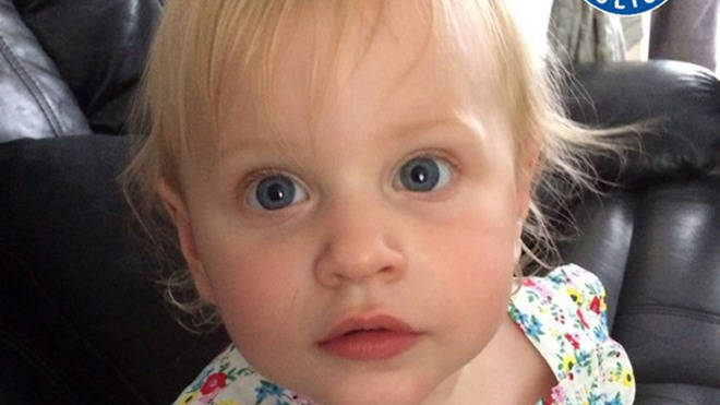 Sean Sadler inflicted fatal brain injuries on 21-month-old Lilly Hanrahan