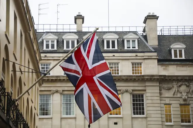 The Union flag will be flown on all UK Government buildings