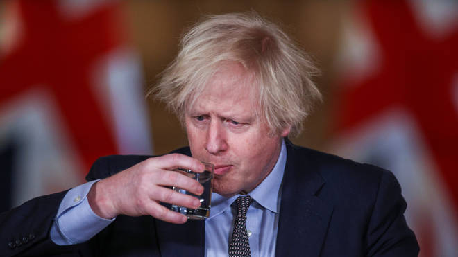 Boris Johnson has said he is looking forward to a pint