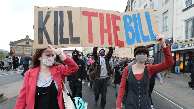 Kill the Bill protests have been seen in cities across the UK over the last week, with move expected over Easter.