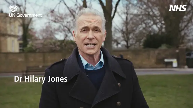 GP Dr Hilary Jones MBE presents the new advert, which will be shown on TV from Monday evening.