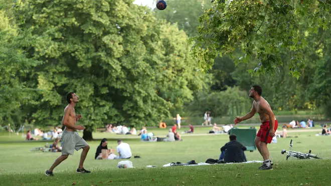 Restrictions have eased in England, allowing the return of social gatherings and group sport.