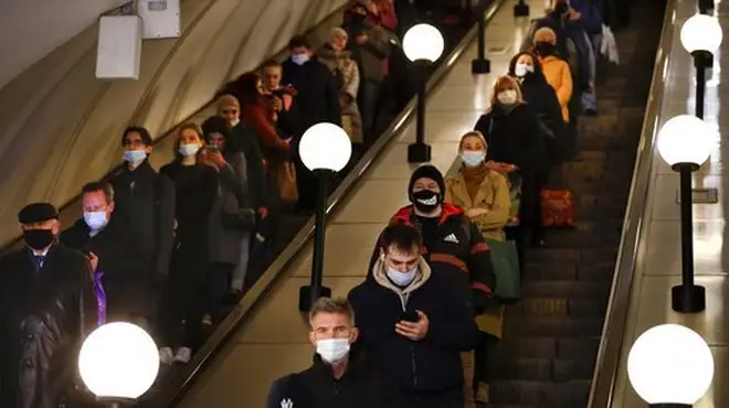 People wearing face masks to protect against coronavirus