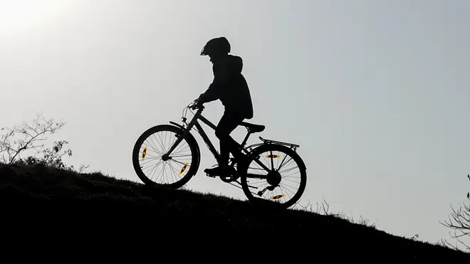 Children have been told that they face £60 fines for cycling in an area of a park on Sheen Common, Richmond. File photo.