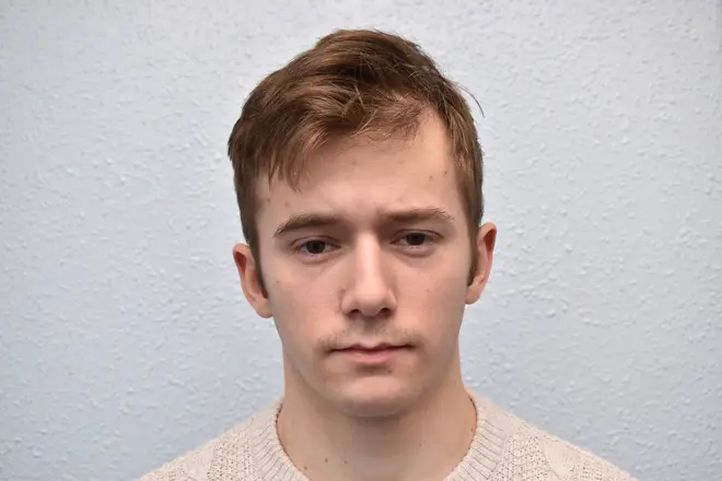 PC Ben Hannam, 22, has become the first British police officer to be convicted of belonging to a banned neo-Nazi terror group.