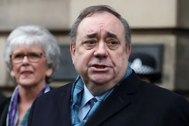 Scotland's former first minister Alex Salmond