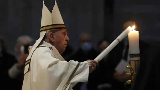 Vatican Pope Easter Vigil