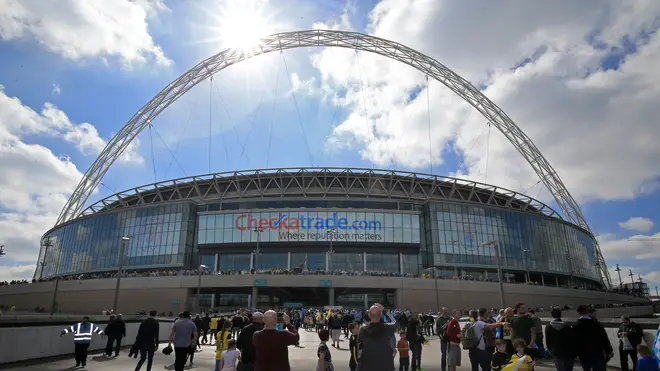 Vaccine passports will be trialled for three football matches at Wembley Stadium