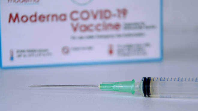 The Moderna vaccine will be given to patients in the UK from today