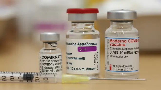 The Moderna vaccine in the UK follows the rollout of the Pfizer and AstraZeneca vaccines