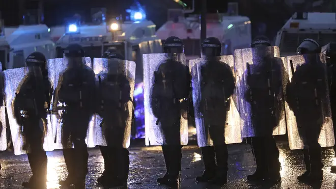 Police in Northern Ireland have been dealing with the unrest for a week