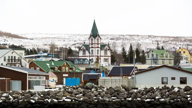 Husavik in Iceland