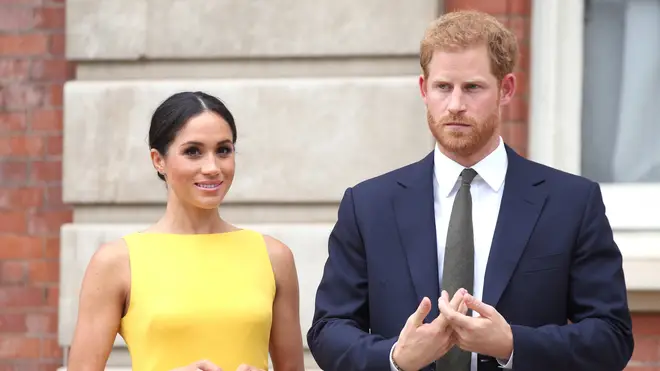 It is understood Harry will be travelling to the UK for the funeral, while Meghan has been told to remain in the US by doctors as she is pregnant