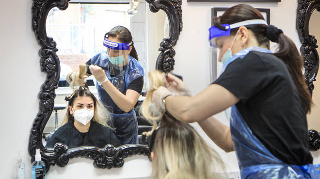 Hairdressers in England will reopen on Monday for the first time in 2021.