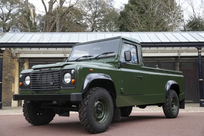 Prince Philip's coffin will be carried in a custom-made land rover which he helped design